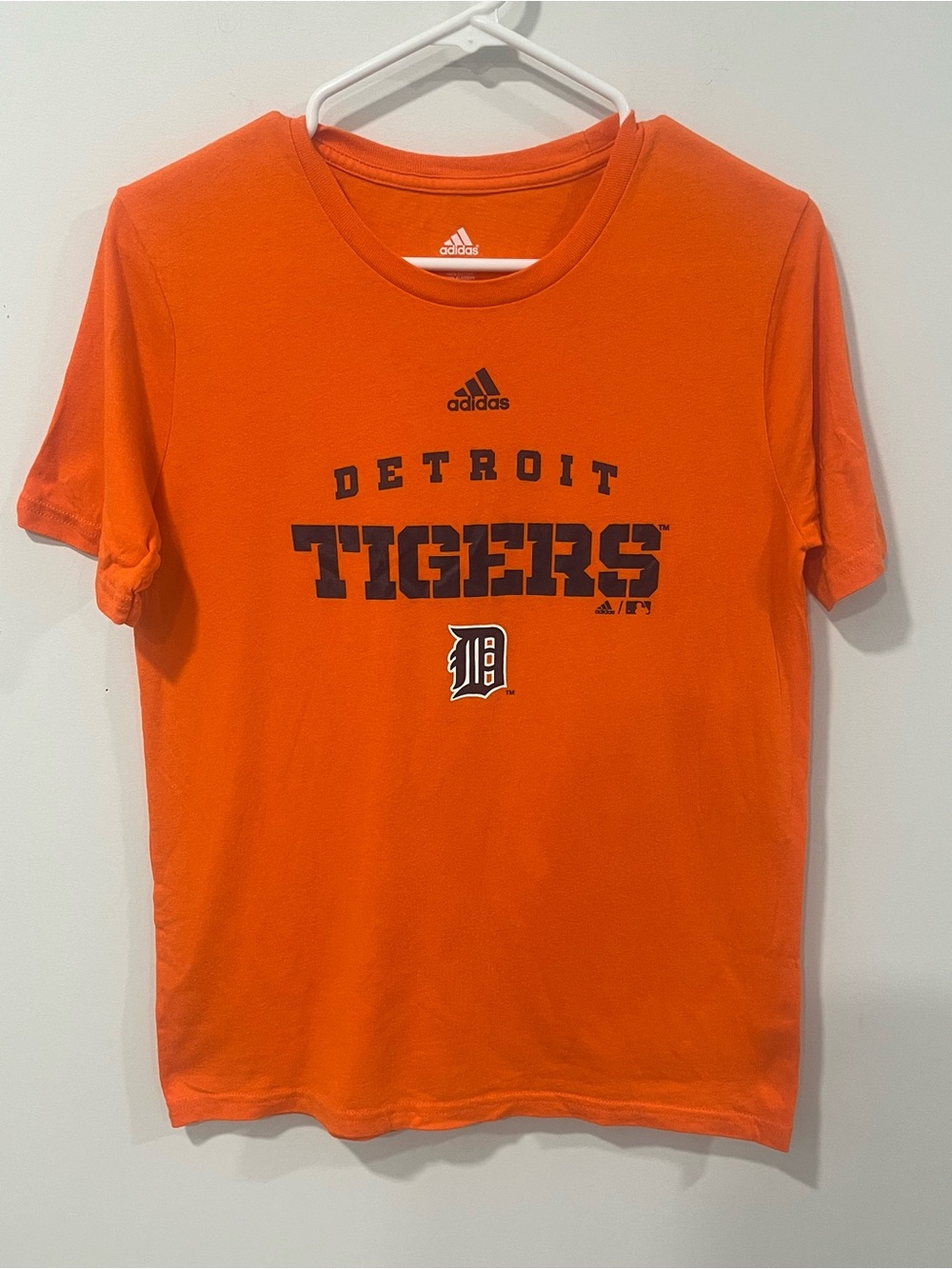 adidas Youth Large Detroit Tigers Baseball T-Shirt